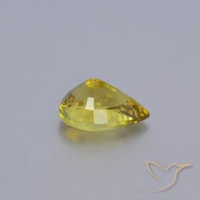 9,17 ctw natürlicher Dijon Gelb Chrysoberyll, Birnenform, VVS