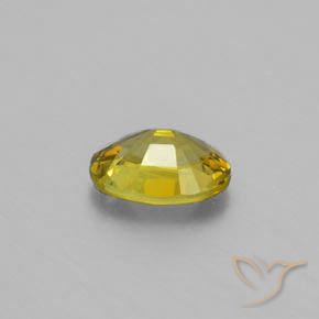 9,17 ctw natürlicher hellgelb Chrysoberyll, Oval, VVS-VS