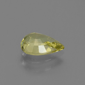 9,17 ctw natürlicher Mittelgelb Chrysoberyll, Birnenform, VS-SI