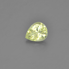 1,12 ctw natürlicher gelber Chrysoberyll, Birnenform, VVS-VS