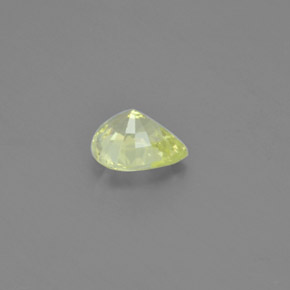 1,12 ctw natürlicher gelber Chrysoberyll, Birnenform, VVS-VS