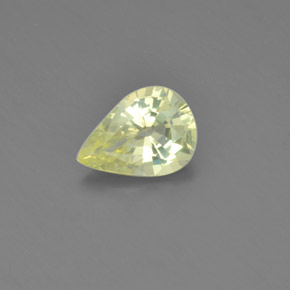1,39 ctw natürlicher gelber Chrysoberyll, Birnenform, VVS