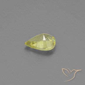 9,17 ctw natürlicher Zitronengelb Chrysoberyll, Birnenform, VVS