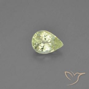 9,17 ctw natürlicher Zitronengelb Chrysoberyll, Birnenform, VVS-VS