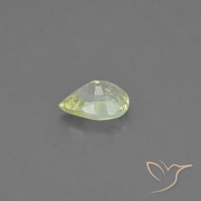 9,17 ctw natürlicher Zitronengelb Chrysoberyll, Birnenform, VVS-VS