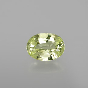 1,03 ctw natürlicher grüner Chrysoberyll, Oval Schliff, VVS-VS