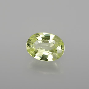 1,03 ctw natürlicher grüner Chrysoberyll, Oval Schliff, VVS-VS