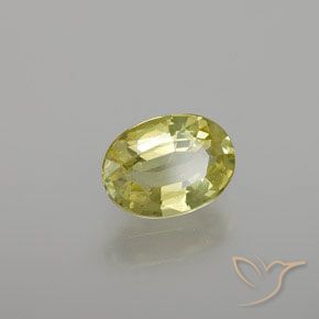 9,17 ctw natürlicher Mittelgelb Chrysoberyll, Oval, VS