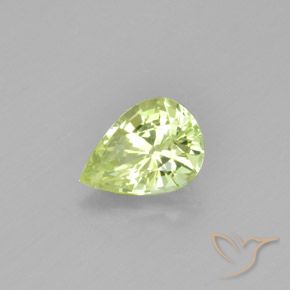9,17 ctw natürlicher Helles Zitronengelb Chrysoberyll, Birnenform, VVS
