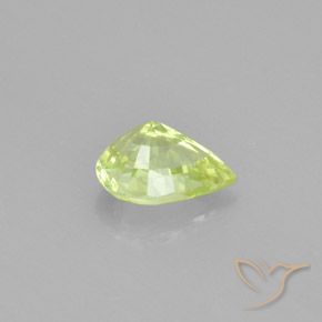 9,17 ctw natürlicher Helles Zitronengelb Chrysoberyll, Birnenform, VVS