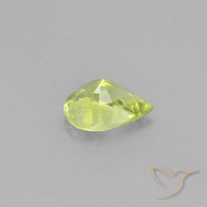 9,17 ctw natürlicher Helles Zitronengelb Chrysoberyll, Birnenform, VS