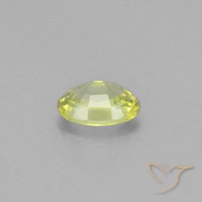 9,17 ctw natürlicher hellgelb Chrysoberyll, Oval, VVS