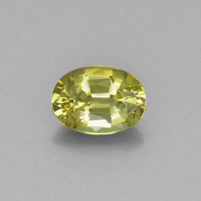 9,17 ctw natürlicher Helles Maisgelb Chrysoberyll, Oval Schliff, VVS