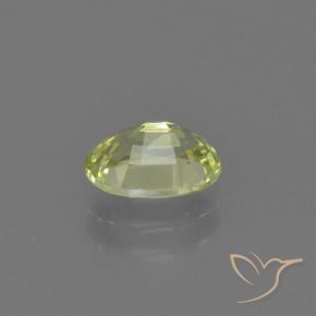 9,17 ctw natürlicher grünlich-gelb Chrysoberyll, Oval, VVS