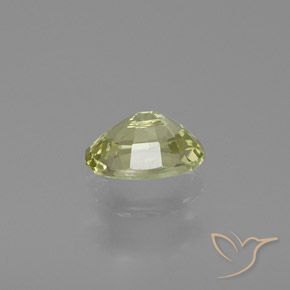 9,17 ctw natürlicher hellgrünlich-gelb Chrysoberyll, Oval, VVS-VS