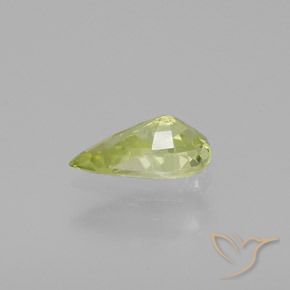 9,17 ctw natürlicher hellgelb Chrysoberyll, Birnenform, VVS-VS