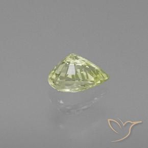 9,17 ctw natürlicher Mittelgelb Chrysoberyll, Birnenform, VVS