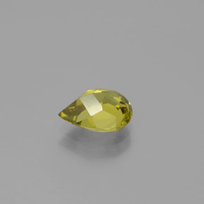 9,17 ctw natürlicher grünlich-gold Chrysoberyll, Birnenform, VVS