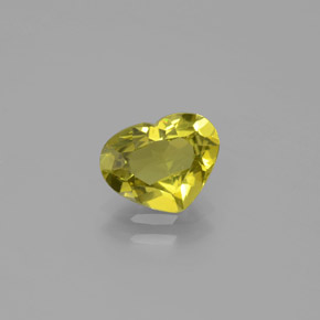 9,17 ctw natürlicher grünlich-gold Chrysoberyll, Herzform, VVS