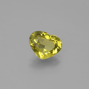 9,17 ctw natürlicher grünlich-gold Chrysoberyll, Herzform, VVS
