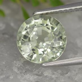 9,17 ctw natürlicher Grün Chrysoberyll, Rund Schliff, VVS