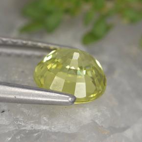9,17 ctw natürlicher grünlich-gelb Chrysoberyll, Rund Schliff, VVS