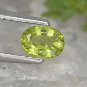 9,17 ctw natürlicher Grün Chrysoberyll, Oval Schliff, VVS