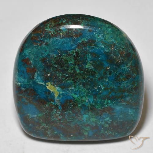23.78ct Natürlicher Mehrfarbig Chrysokoll, Fantasie, Lichtundurchlässig