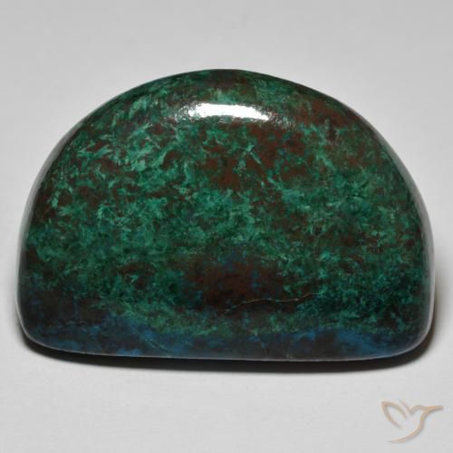 63.01ct Natürlicher Mehrfarbig Chrysokoll, Fantasie, Lichtundurchlässig