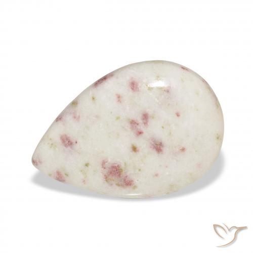 13.96ct Natürlicher Mehrfarbig Zinnober, Birnenform, Lichtundurchlässig