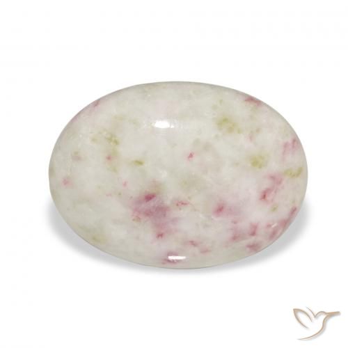 8.59ct Natürlicher Mehrfarbig Zinnober, Oval, Lichtundurchlässig