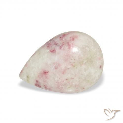 6.94ct Natürlicher Mehrfarbig Zinnober, Birnenform, Lichtundurchlässig