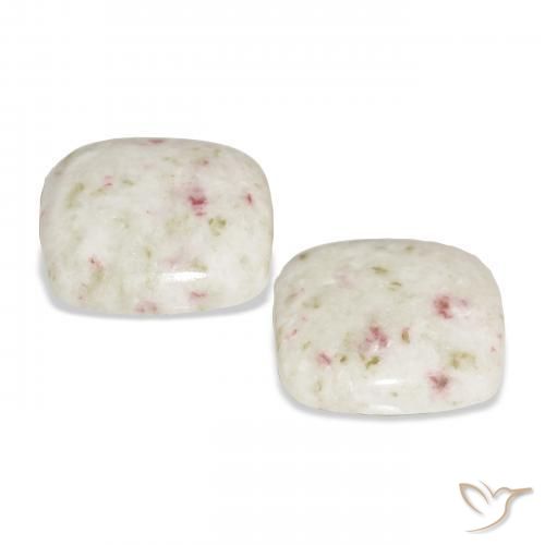 27.85 ct natürliche Mehrfarbig Zinnober-Edelsteine, Kissen, Lichtundurchlässig