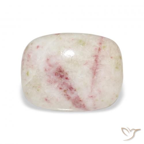 6.46ct Natürlicher Mehrfarbig Zinnober, Kissen, Lichtundurchlässig