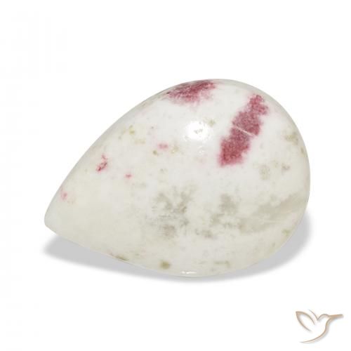 9.98ct Natürlicher Mehrfarbig Zinnober, Birnenform, Lichtundurchlässig