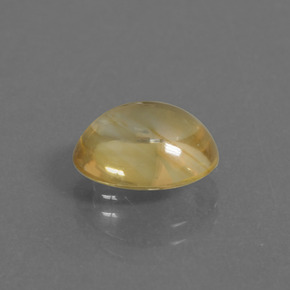 3,42 ctw natürlicher Gold Citrin, Oval Schliff, Transparent