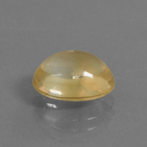 3,25 ctw natürlicher gelber Citrin, Oval Schliff, Transparent
