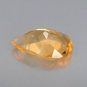 2,26 ctw natürlicher Gold Citrin, Birnenform, VVS
