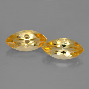  ct natürliche Gold Citrin-Edelsteine, Marquise, VVS