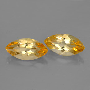  ct natürliche Gold Citrin-Edelsteine, Marquise, VVS