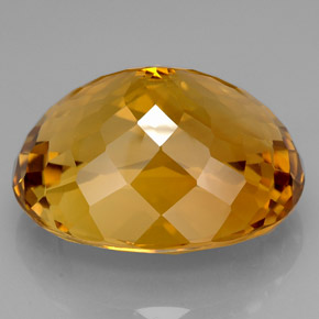 126,20 ctw natürlicher gelber Citrin, Oval Schliff, VVS
