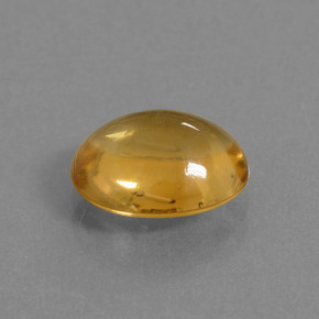 2,70 ctw natürlicher gelber Citrin, Oval Schliff, Transparent