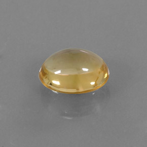 2,62 ctw natürlicher gelber Citrin, Oval Schliff, Transparent