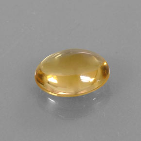 2,77 ctw natürlicher gelber Citrin, Oval Schliff, Transparent