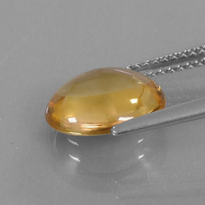 2,76 ctw natürlicher Gold Citrin, Oval Schliff, Transparent