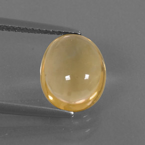 2,52 ctw natürlicher Gold Citrin, Oval Schliff, Transparent