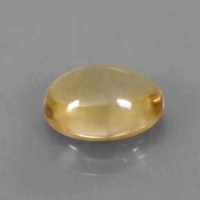 3,01 ctw natürlicher Gold Citrin, Oval Schliff, Transparent