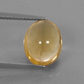 2,87 ctw natürlicher Gold Citrin, Oval Schliff, Transparent