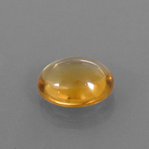 2,94 ctw natürlicher Gold Citrin, Oval Schliff, Transparent