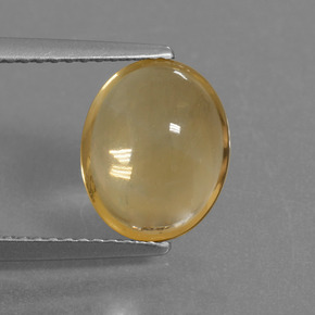 2,65 ctw natürlicher Gold Citrin, Oval Schliff, Transparent